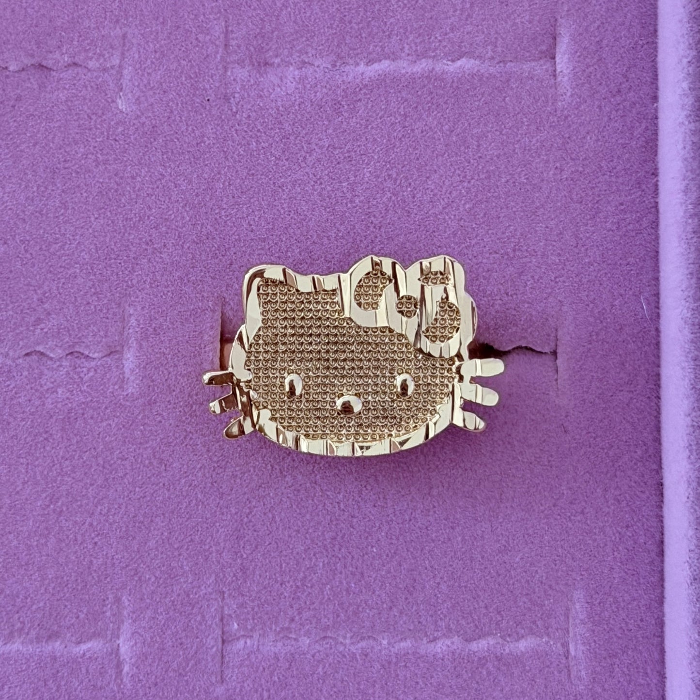 Hello Kitty Face Ring
