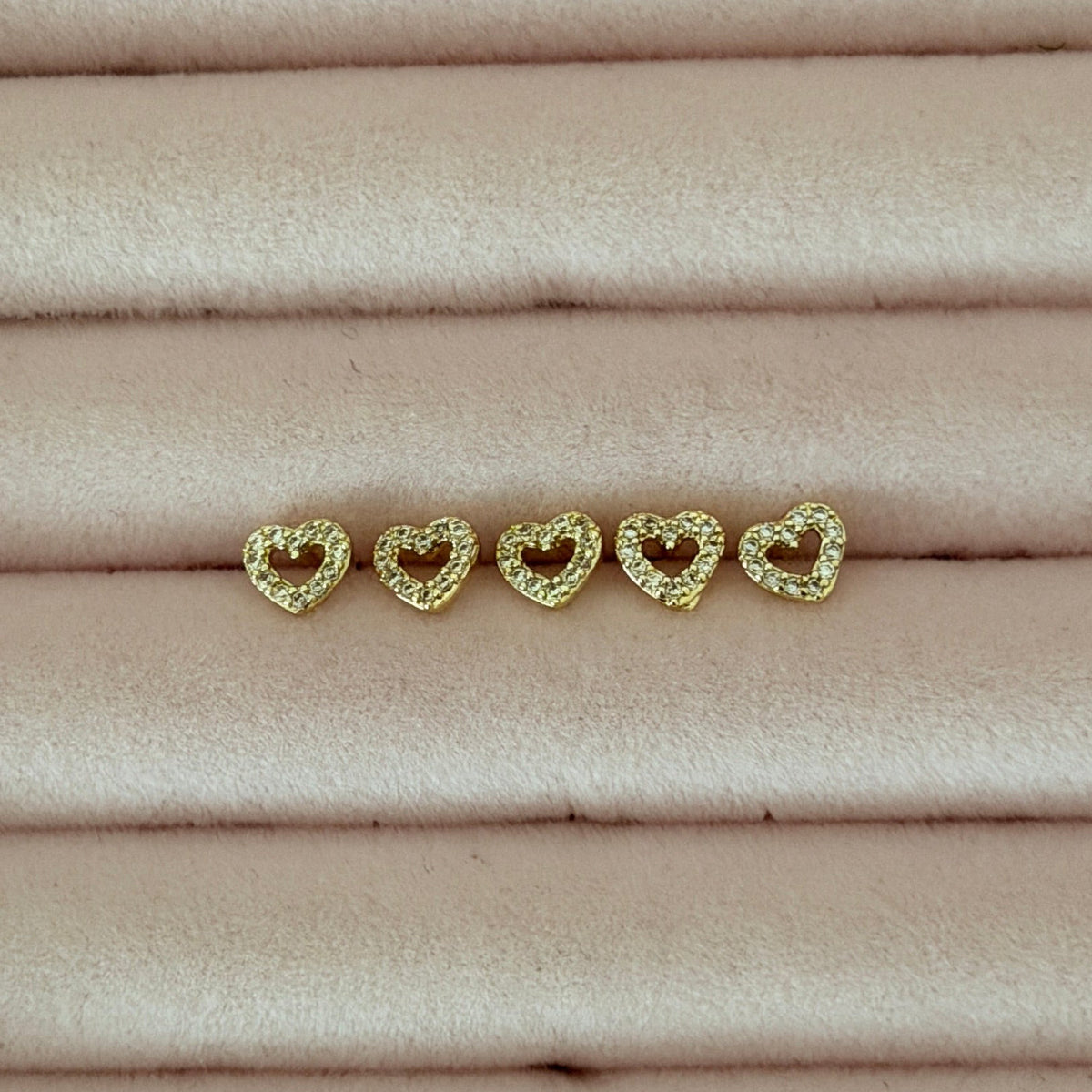 Bedazzle Heart Nose Stud