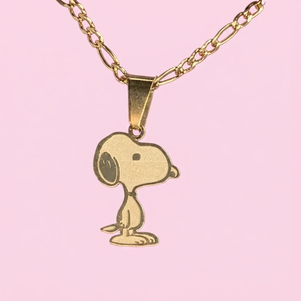 Standing Snoopy Custom Necklace