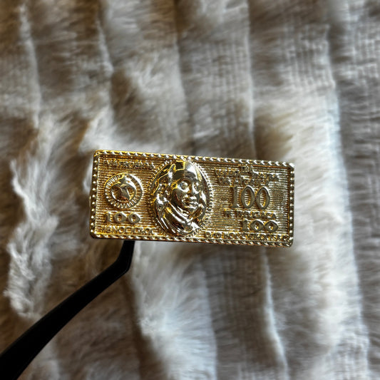 Benjamin Dollar Two Finger Ring