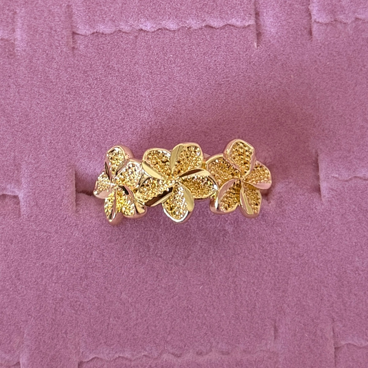 Plumeria Ring