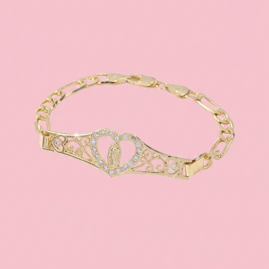 Virgencita Corazón Bracelet
