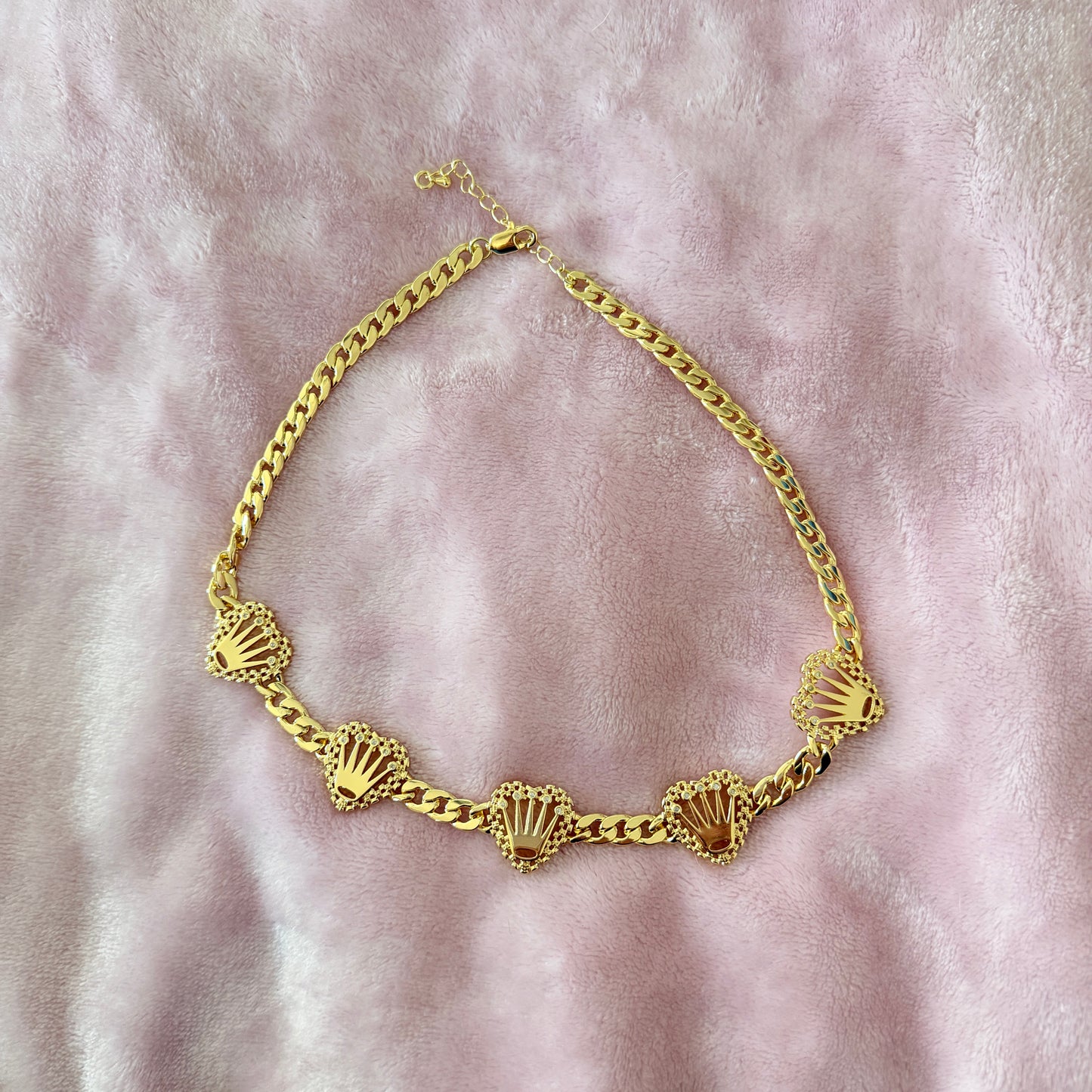 Rolex Heart Necklace