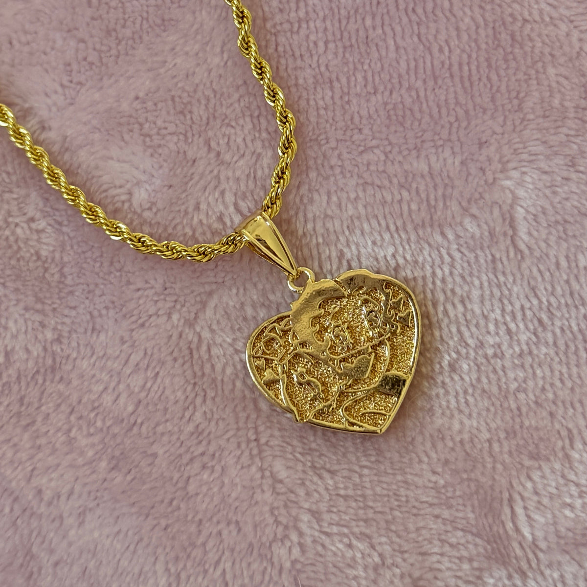 Betty Boop Money Bag Necklace