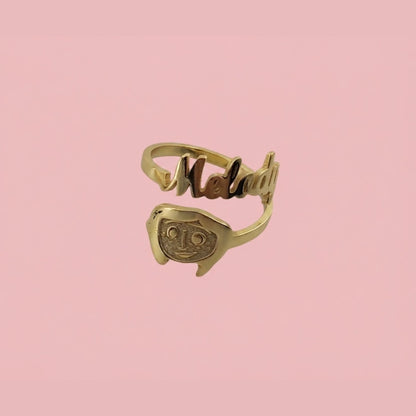 Coraline Name Ring