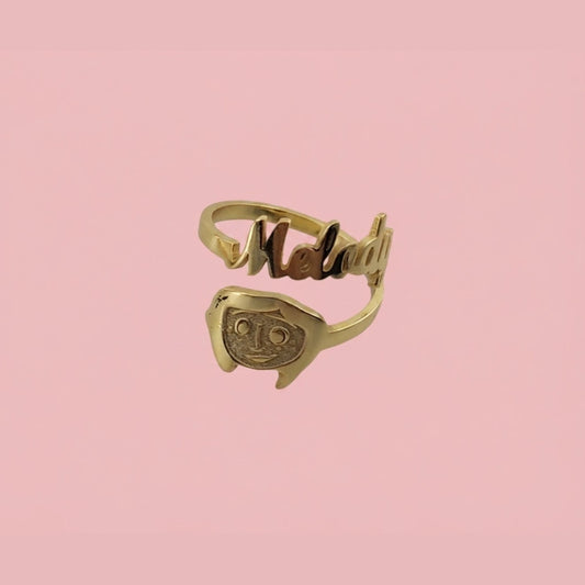 Coraline Name Ring