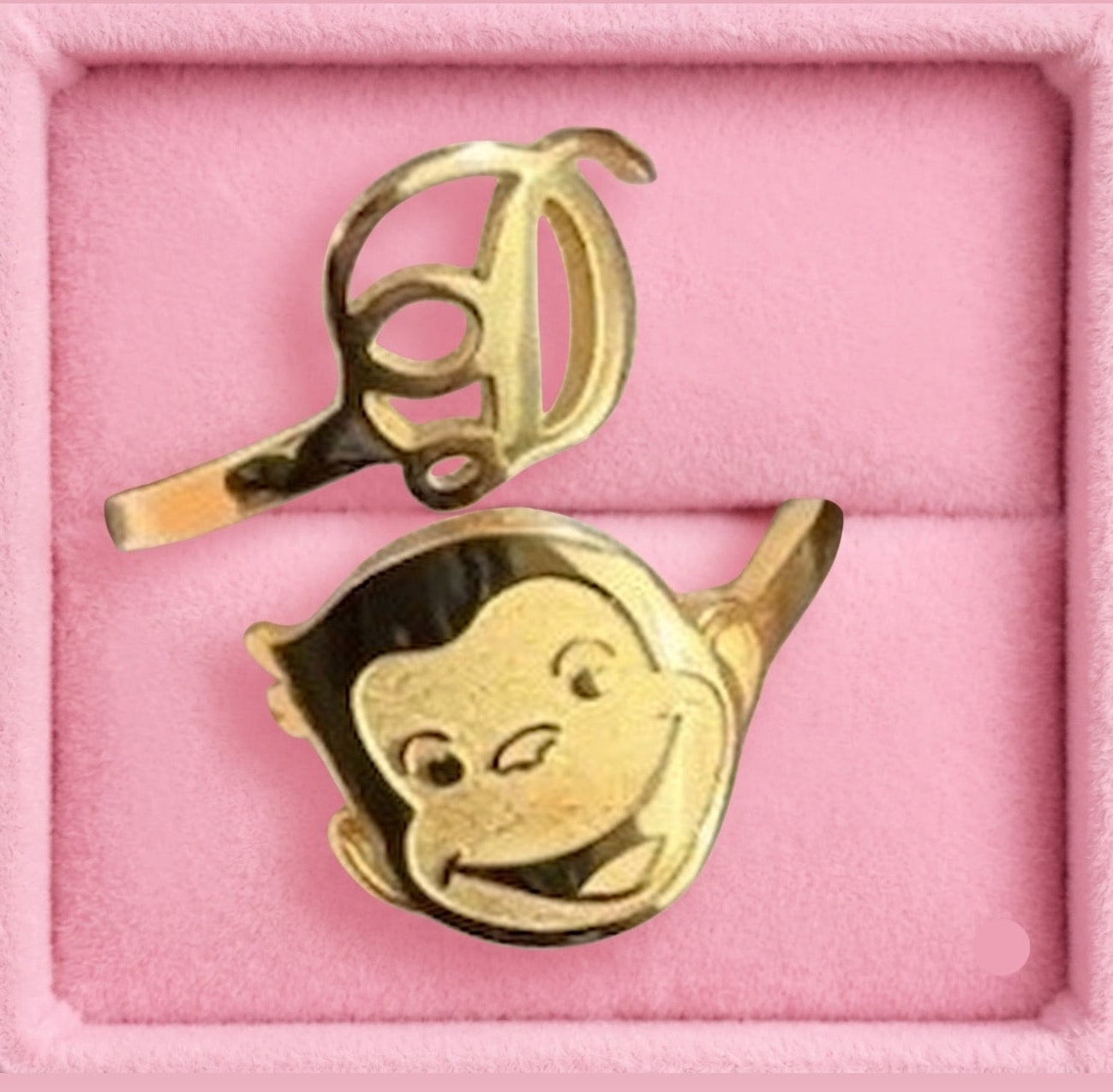 Curious George Initial Ring
