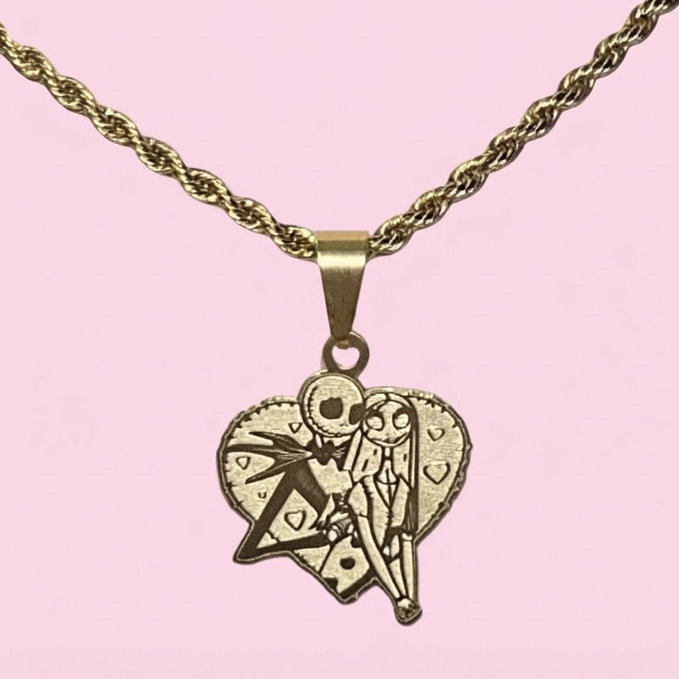 Jack and Sally Custom Necklace