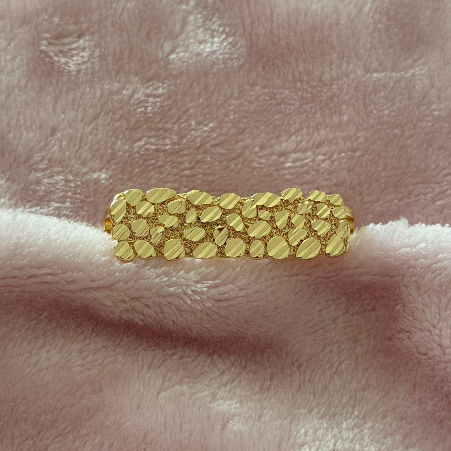 Nugget Two Finger Ring