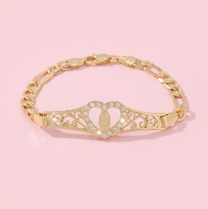 Virgencita Corazón Bracelet
