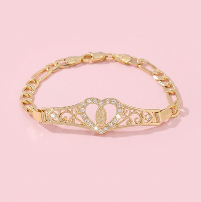 Virgencita Corazón Bracelet