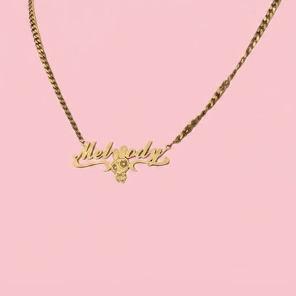 Powerpuff Girls V.2 Nameplate Necklace