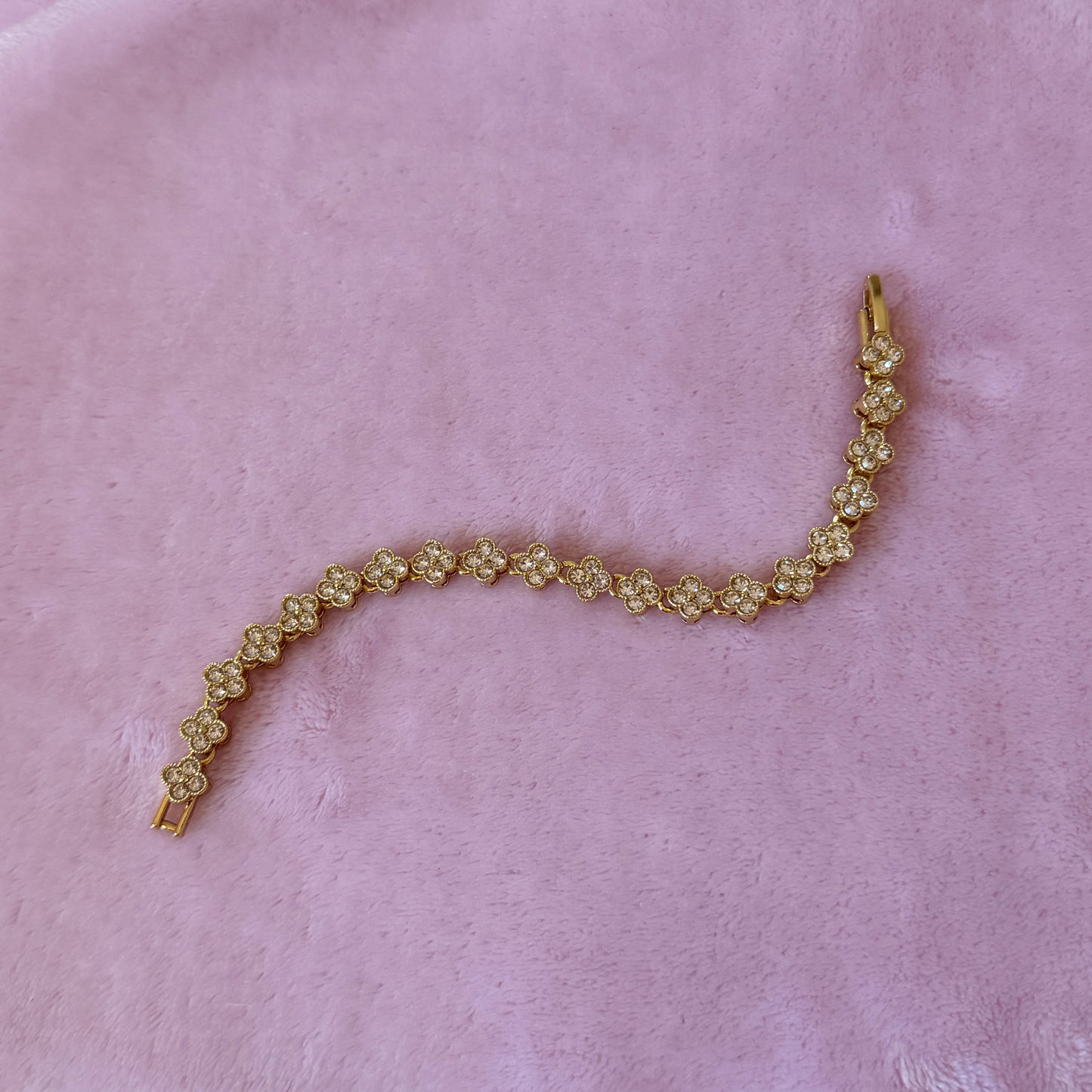 Gold Clover Bracelet