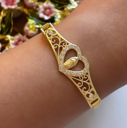 Virgencita Corazón Bracelet