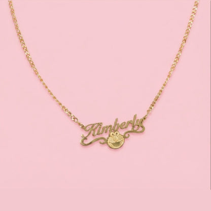 Elmo Nameplate Necklace