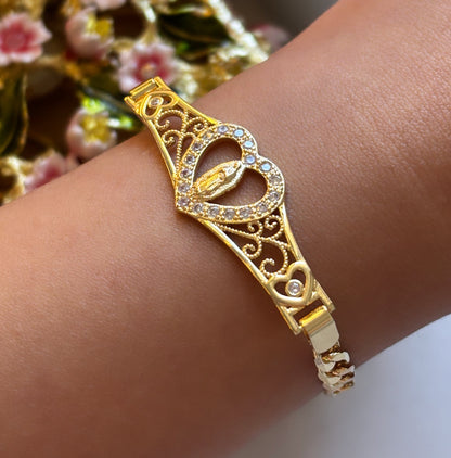 Virgencita Corazón Bracelet