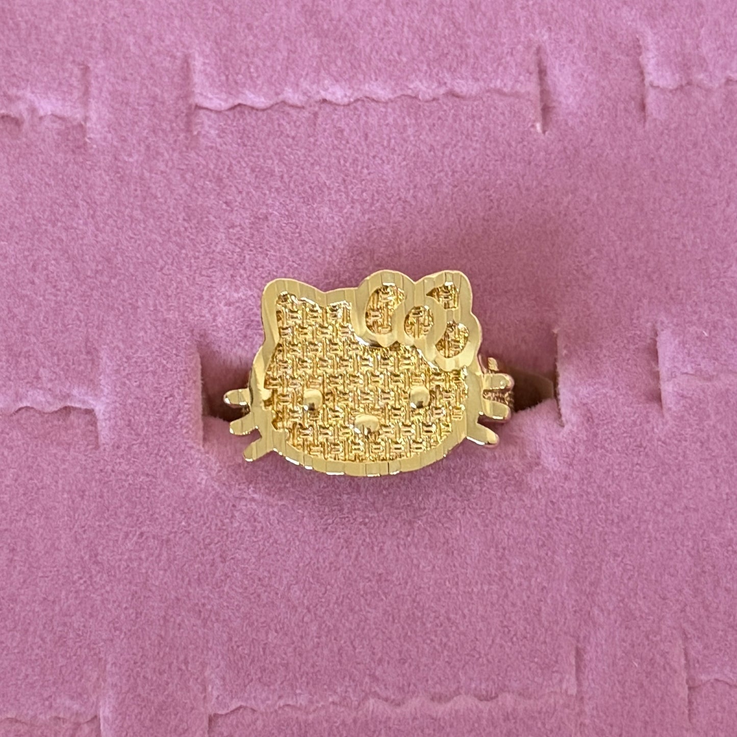 Face Hello Kitty Rolex Band Ring