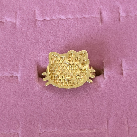 Face Hello Kitty Rolex Band Ring