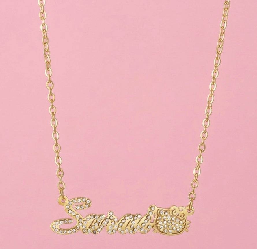 Bedazzle Hello Kitty Nameplate V.1