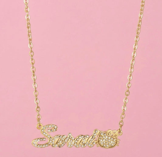 Bedazzle Hello Kitty Nameplate V.1