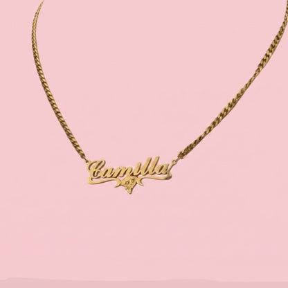 Powerpuff Girls V.1 Nameplate Necklace