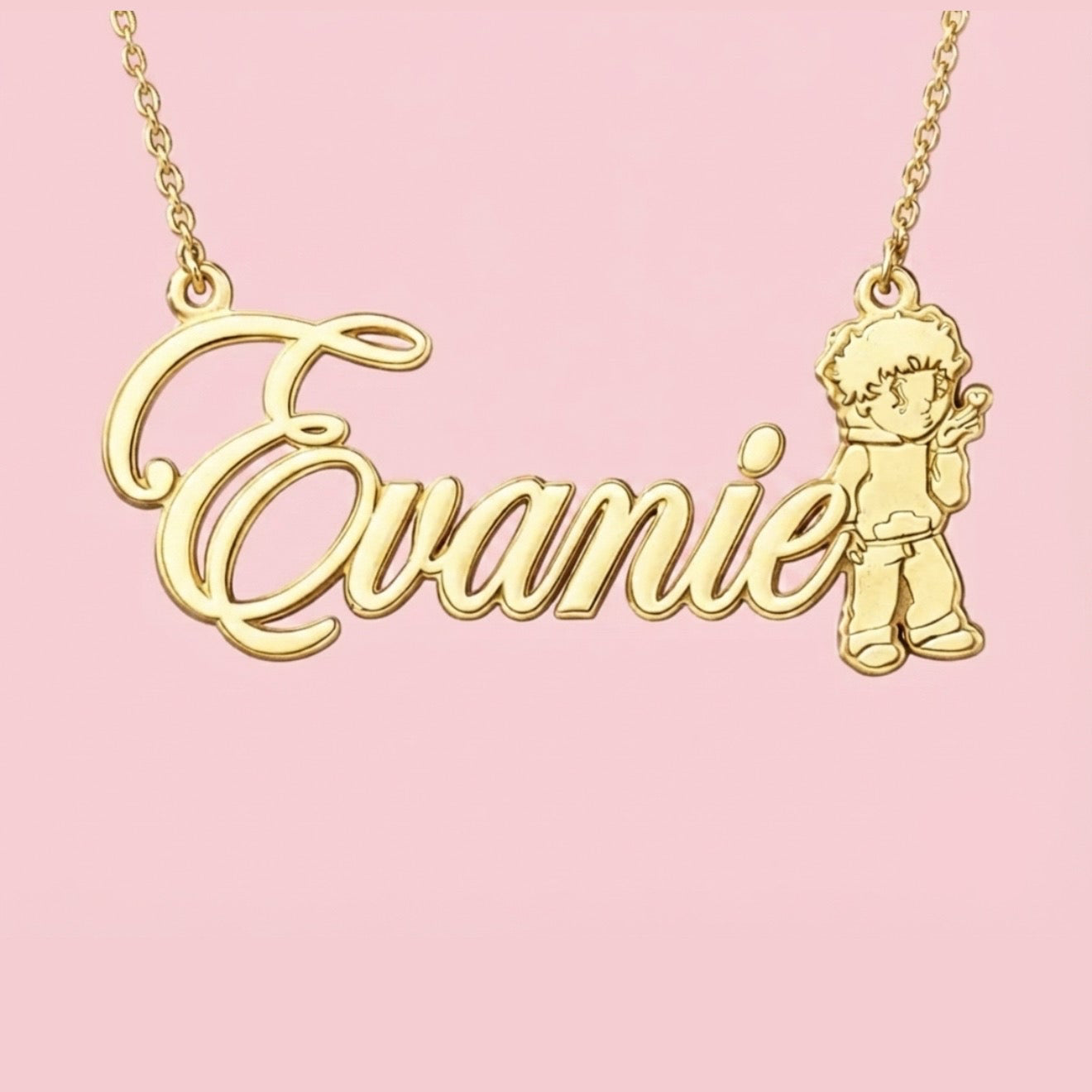 Jr H $adboyz Nameplate Necklace
