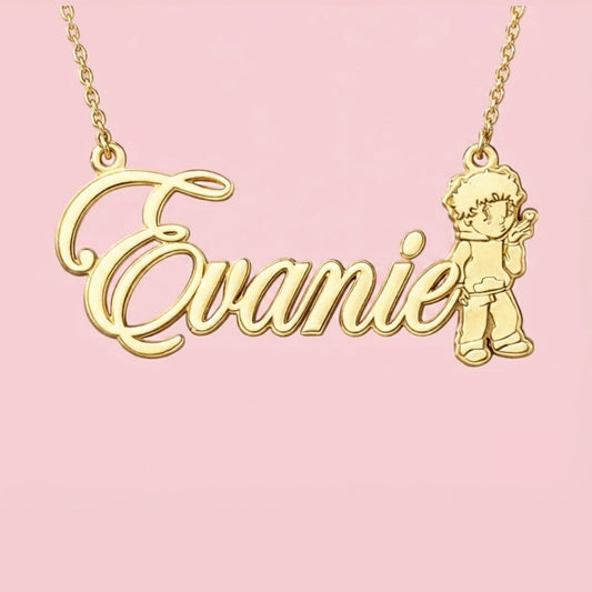 Jr H $adboyz Nameplate Necklace