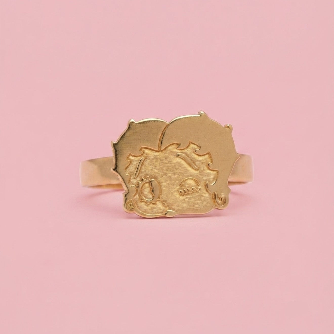 Winking Betty Boop Ring