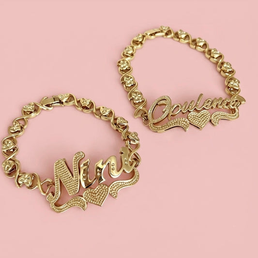 Heart Name Bracelet