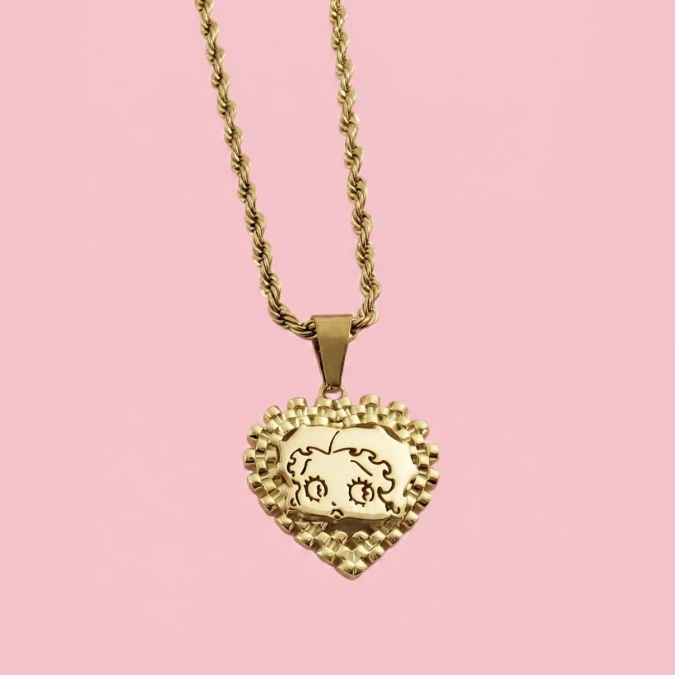 Betty Boop Rolex Necklace