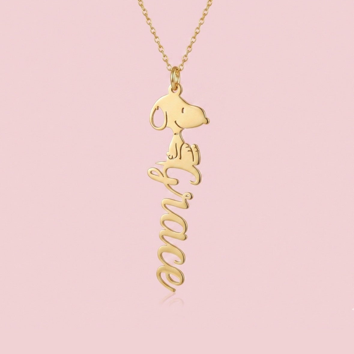 Snoopy Custom Necklace