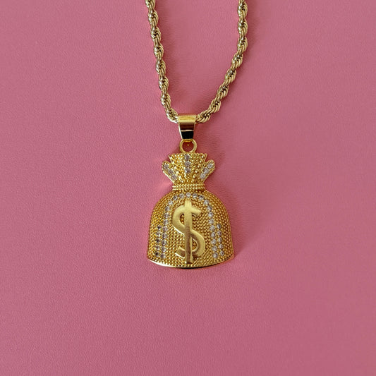 Money Bag Necklace