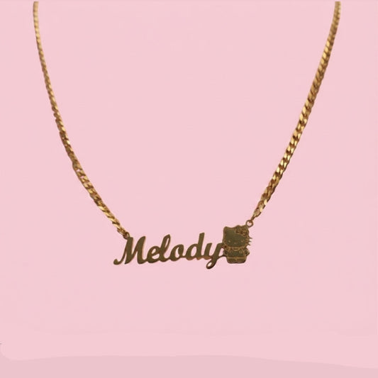 Full HK Nameplate Necklace