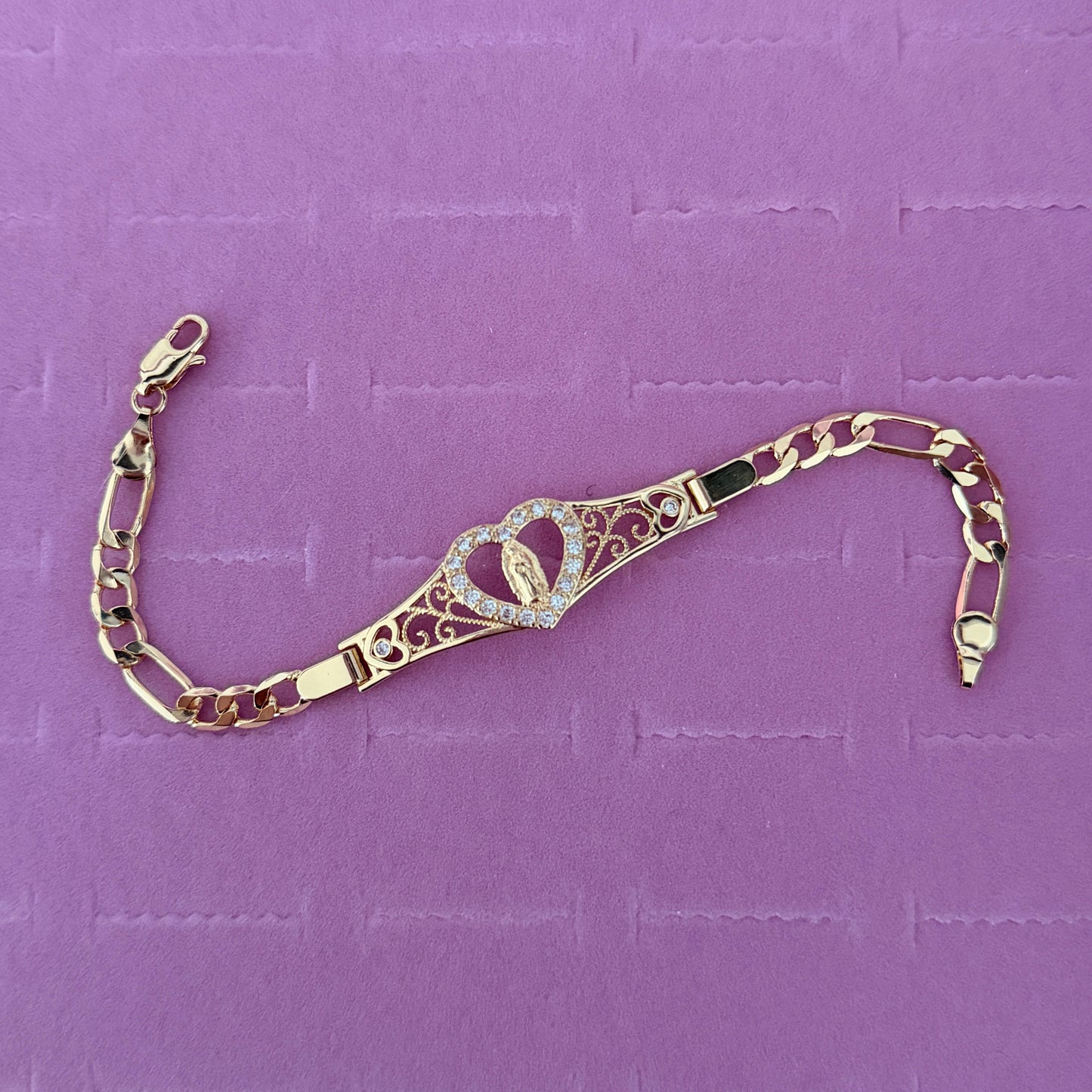 Virgencita Corazón Bracelet