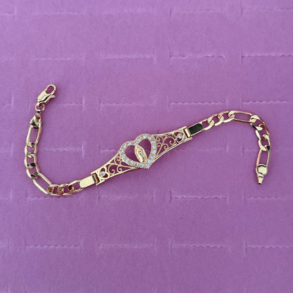 Virgencita Corazón Bracelet