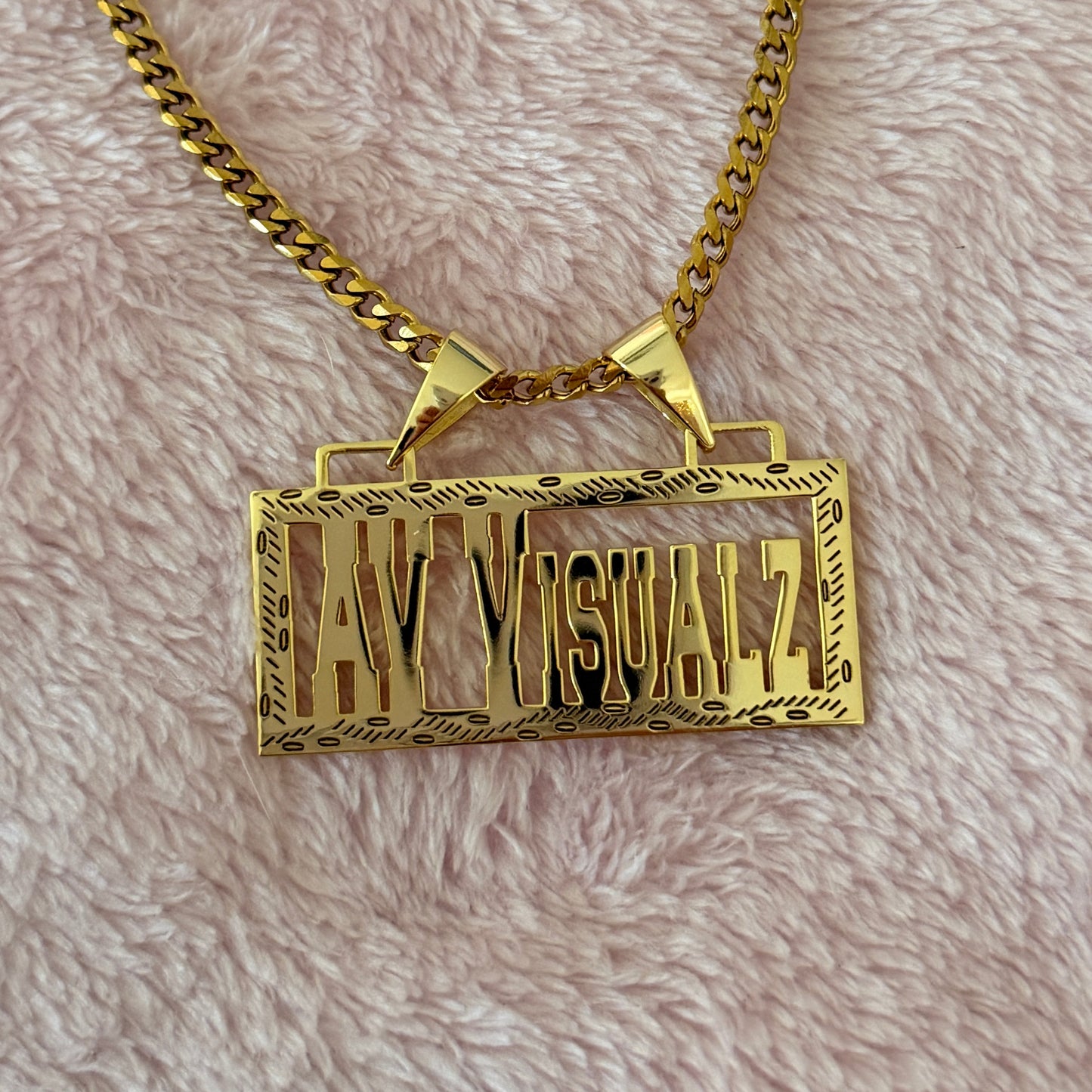 Custom Boxed Nameplate
