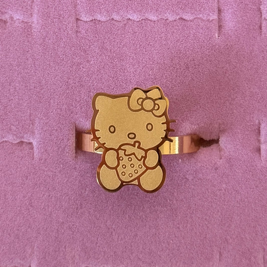 Hello Kitty Berry Ring