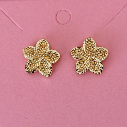 Plumeria Earrings