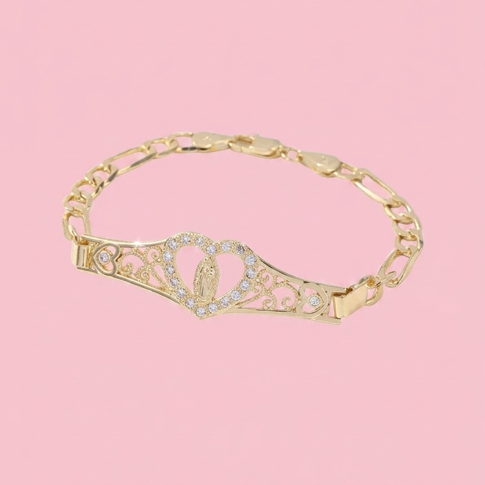 Virgencita Corazón Bracelet
