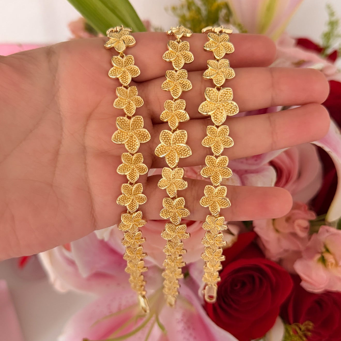 Plumeria Bracelet