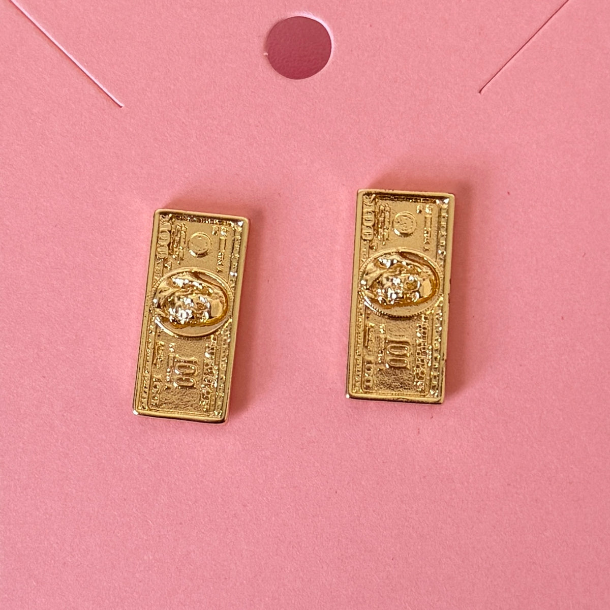 100 Dollar Earrings
