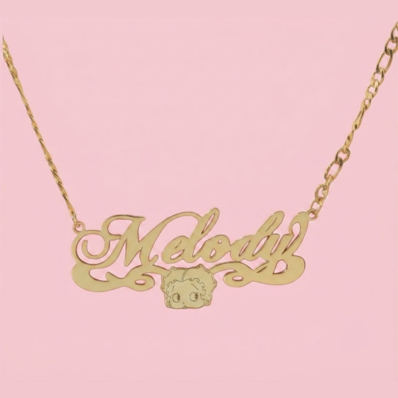 Mini Betty Boop Nameplate