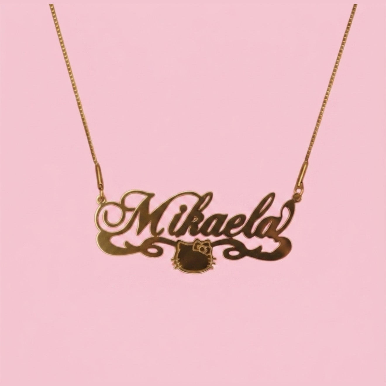 Mini Hello Kitty Nameplate