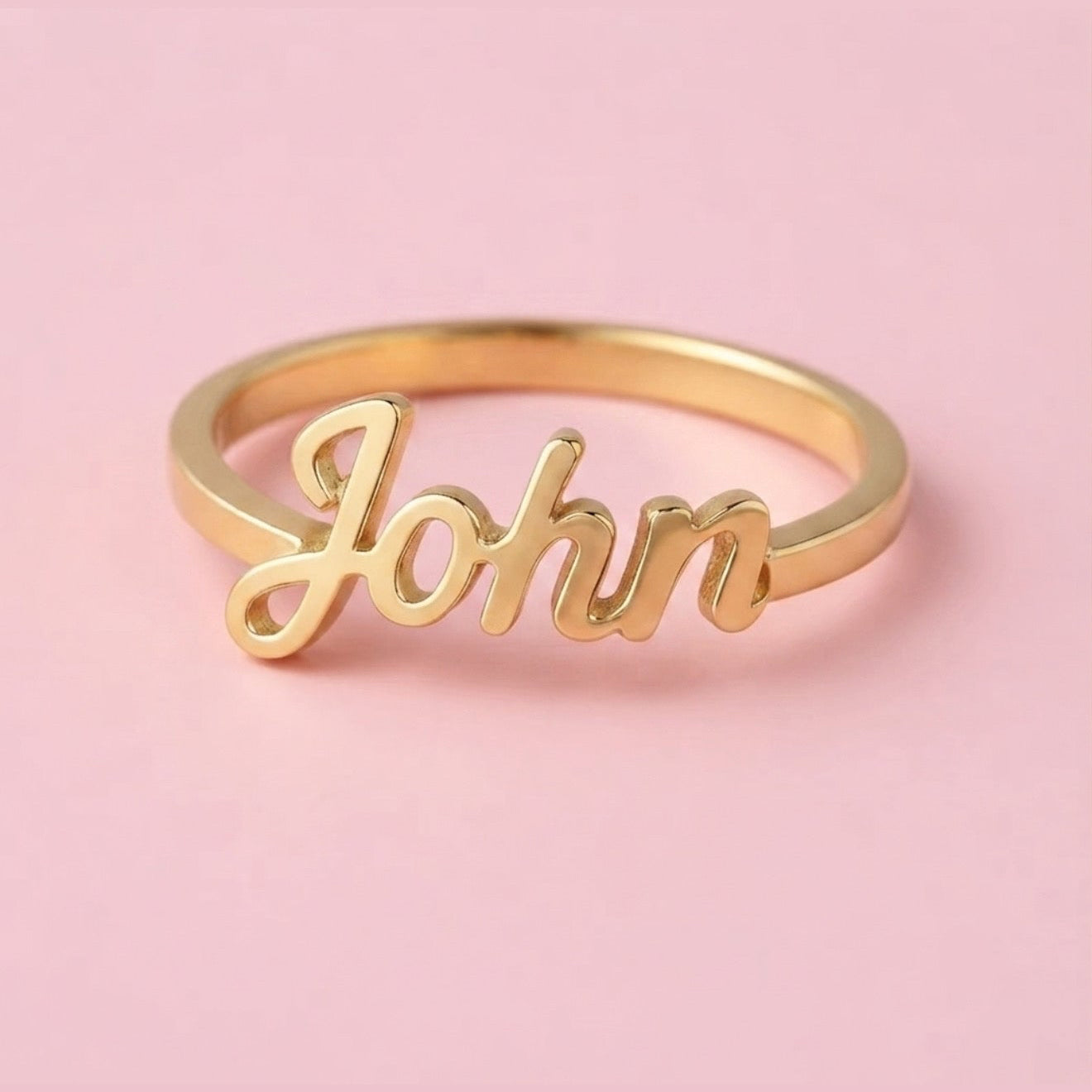 Custom Name Ring