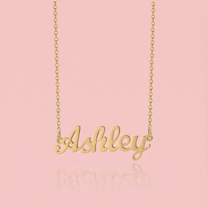 Dainty Nameplate Necklace