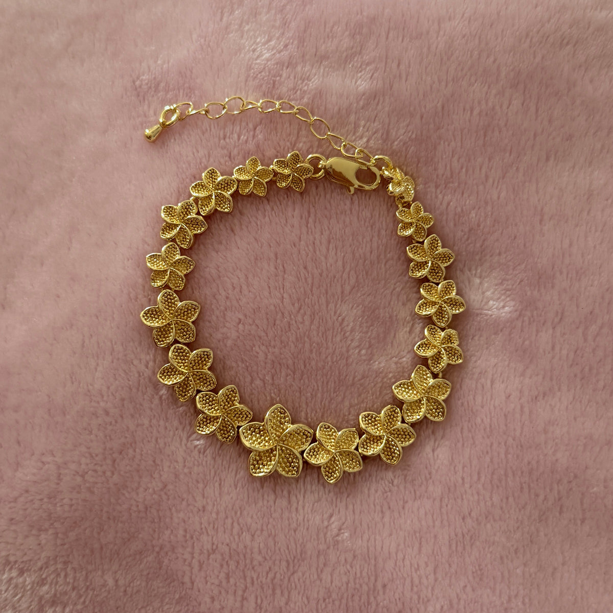 Plumeria Bracelet