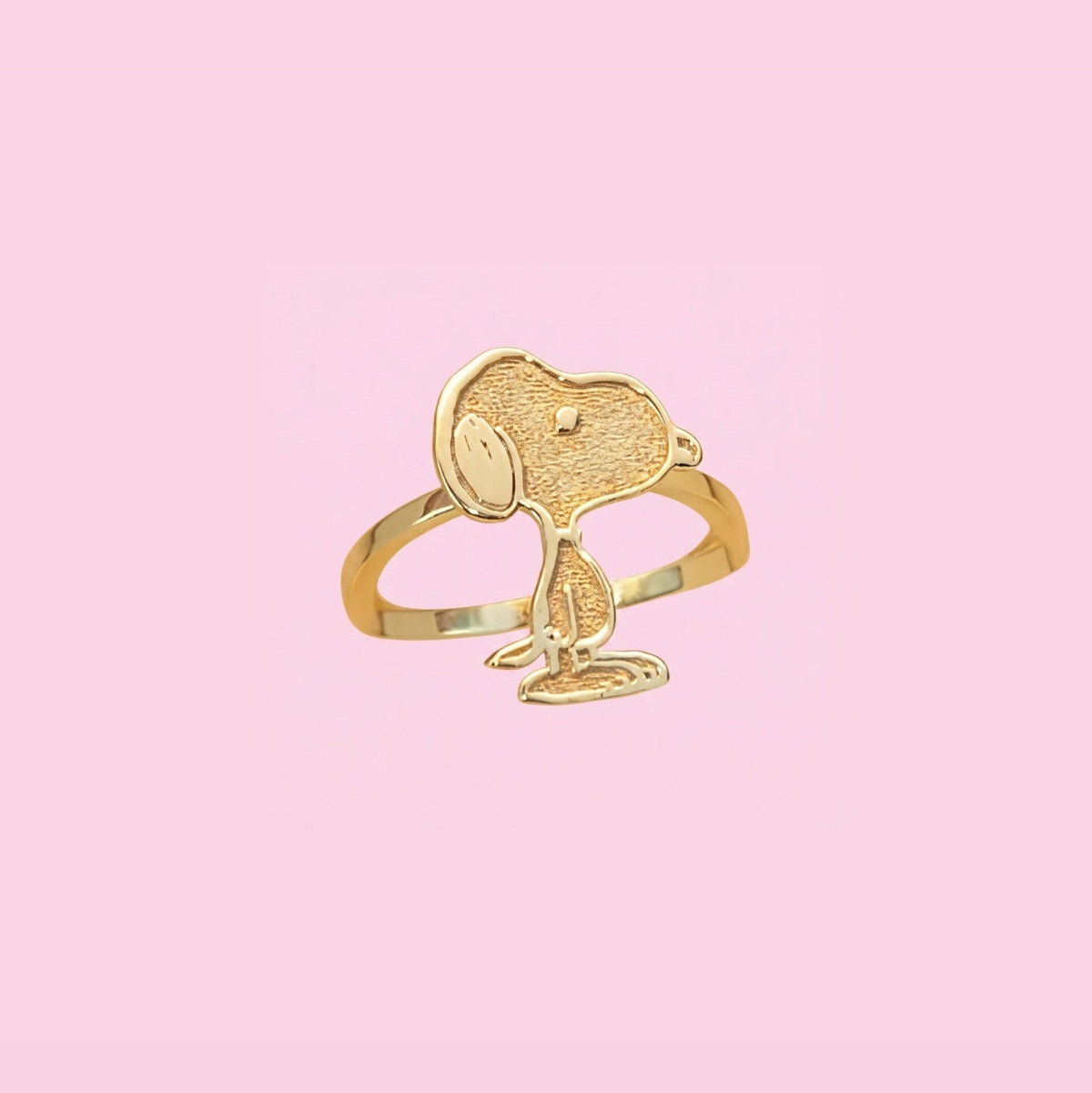 Standing Snoopy Custom Ring